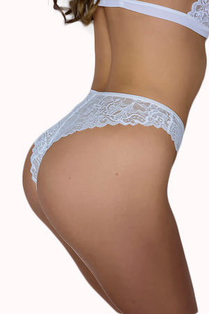 Glow in the Dark Lace High Charlie Brief